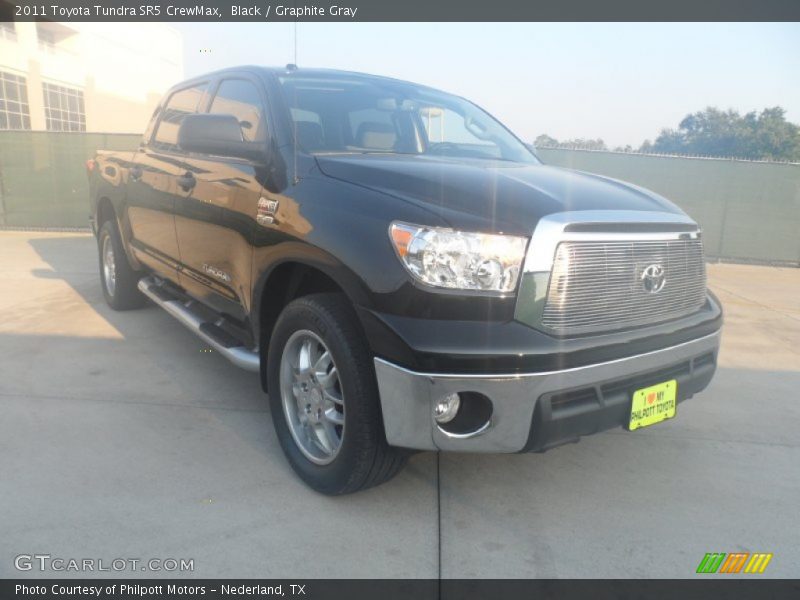 Black / Graphite Gray 2011 Toyota Tundra SR5 CrewMax