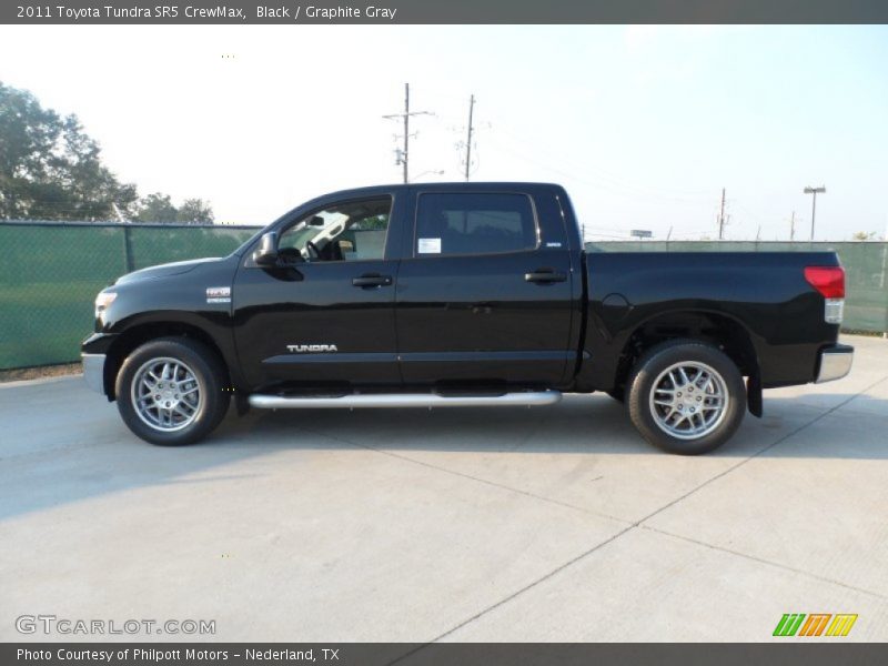 Black / Graphite Gray 2011 Toyota Tundra SR5 CrewMax