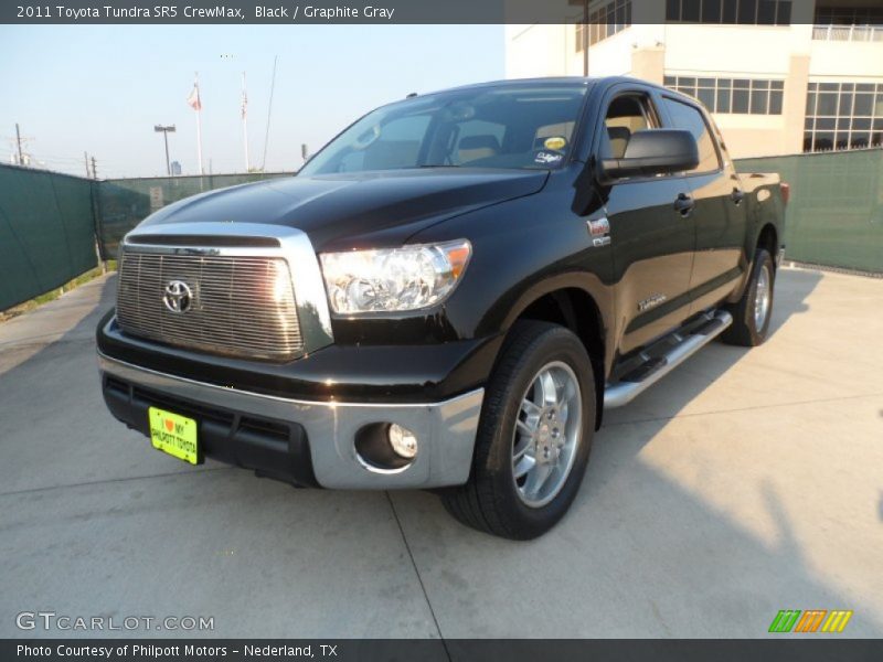 Black / Graphite Gray 2011 Toyota Tundra SR5 CrewMax