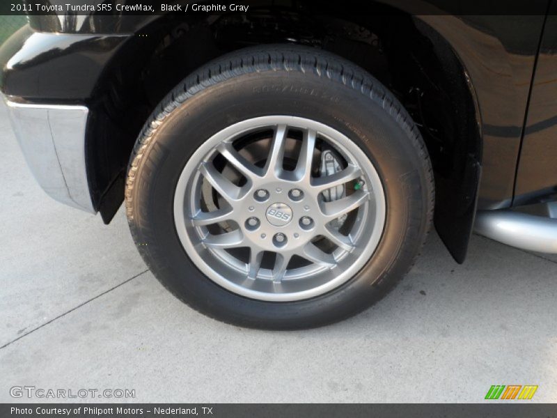 Black / Graphite Gray 2011 Toyota Tundra SR5 CrewMax