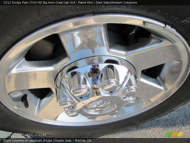 Flame Red / Dark Slate/Medium Graystone 2012 Dodge Ram 2500 HD Big Horn Crew Cab 4x4