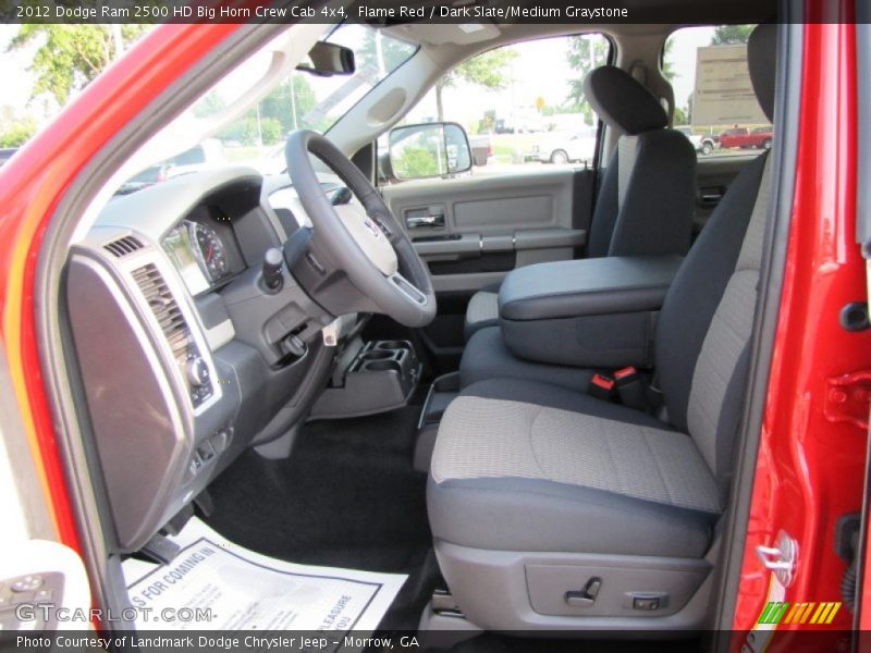 Flame Red / Dark Slate/Medium Graystone 2012 Dodge Ram 2500 HD Big Horn Crew Cab 4x4