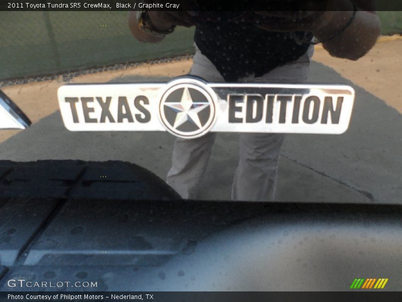 Black / Graphite Gray 2011 Toyota Tundra SR5 CrewMax