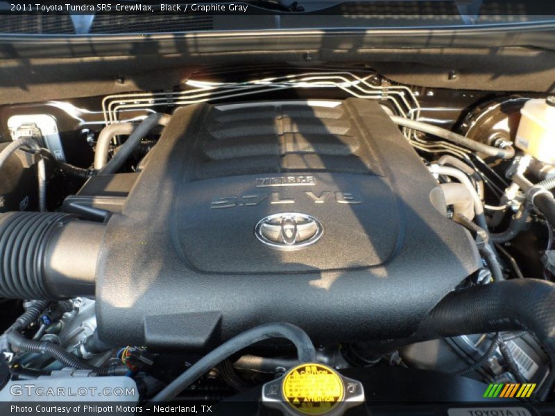 Black / Graphite Gray 2011 Toyota Tundra SR5 CrewMax