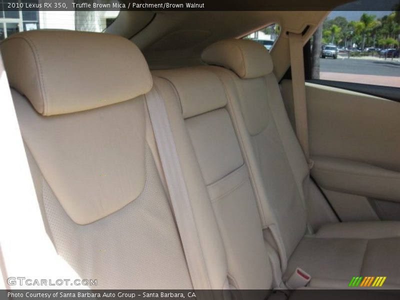 Truffle Brown Mica / Parchment/Brown Walnut 2010 Lexus RX 350