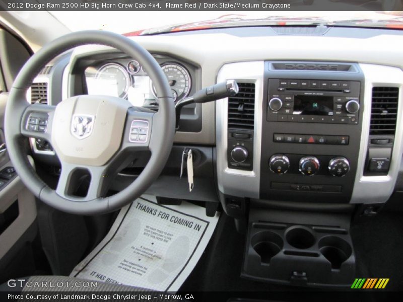 Flame Red / Dark Slate/Medium Graystone 2012 Dodge Ram 2500 HD Big Horn Crew Cab 4x4