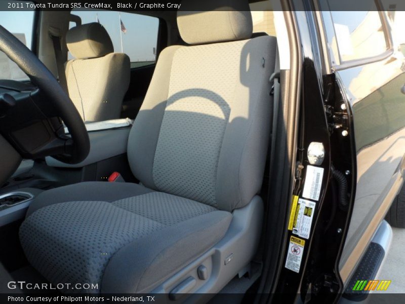 Black / Graphite Gray 2011 Toyota Tundra SR5 CrewMax