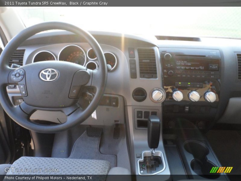 Black / Graphite Gray 2011 Toyota Tundra SR5 CrewMax