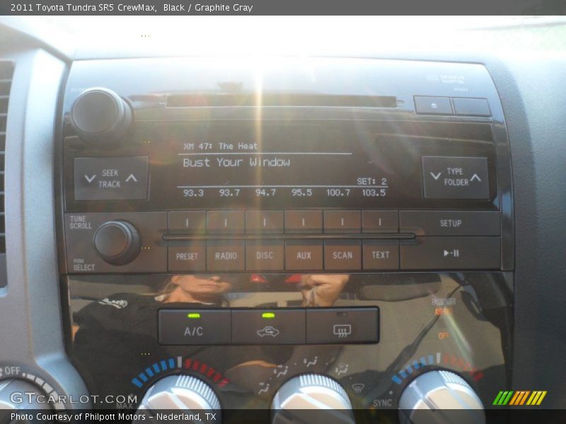 Black / Graphite Gray 2011 Toyota Tundra SR5 CrewMax