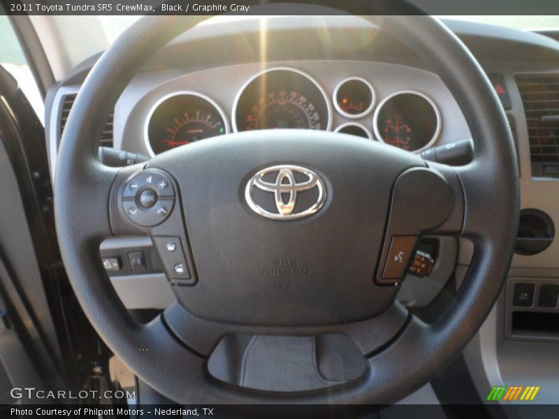 Black / Graphite Gray 2011 Toyota Tundra SR5 CrewMax