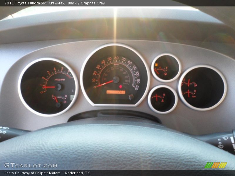 Black / Graphite Gray 2011 Toyota Tundra SR5 CrewMax