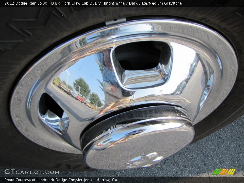 Bright White / Dark Slate/Medium Graystone 2012 Dodge Ram 3500 HD Big Horn Crew Cab Dually