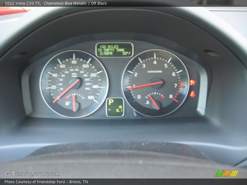  2012 C30 T5 T5 Gauges
