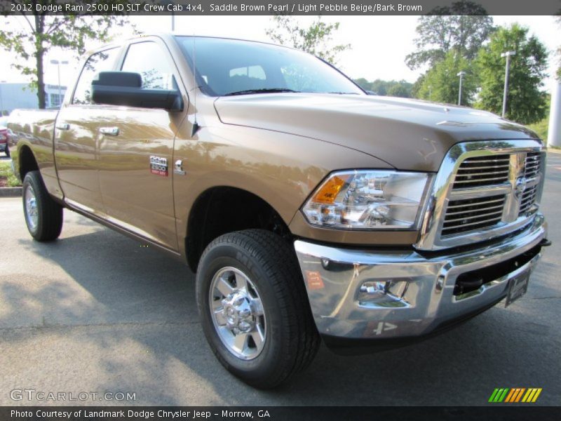  2012 Ram 2500 HD SLT Crew Cab 4x4 Saddle Brown Pearl