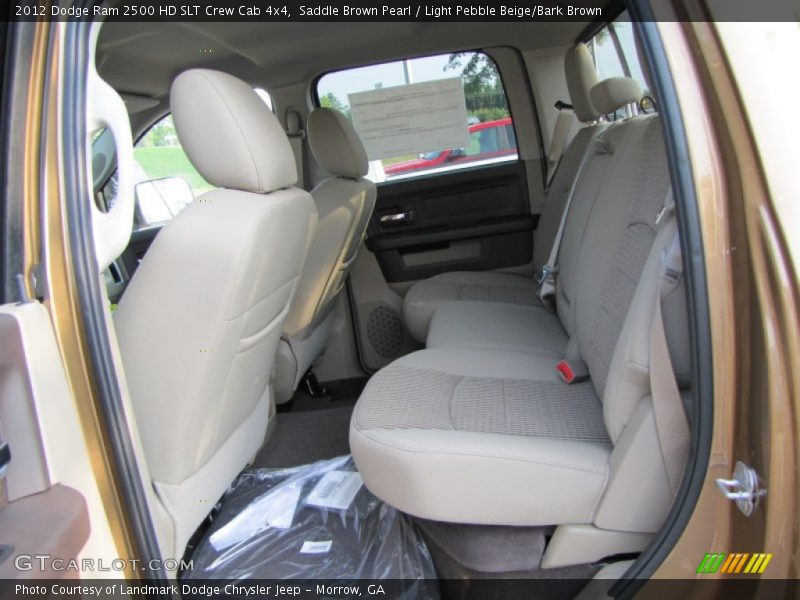  2012 Ram 2500 HD SLT Crew Cab 4x4 Light Pebble Beige/Bark Brown Interior
