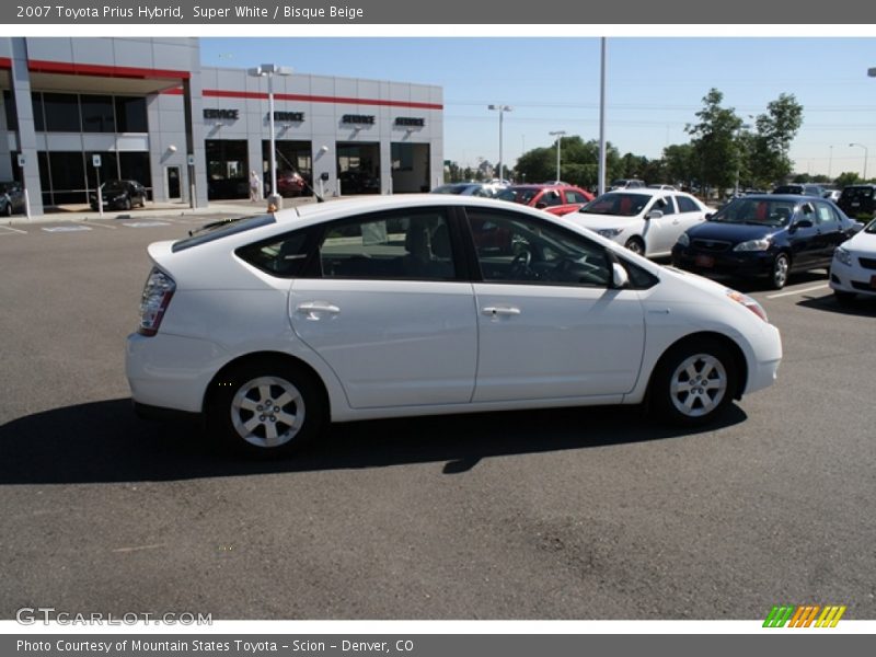 Super White / Bisque Beige 2007 Toyota Prius Hybrid