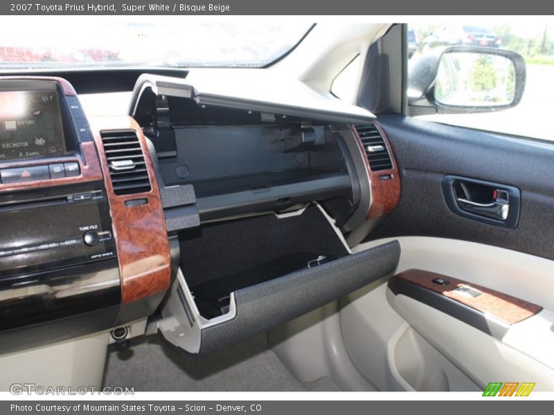 Super White / Bisque Beige 2007 Toyota Prius Hybrid