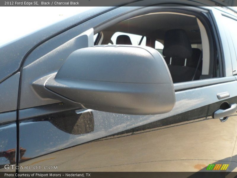 Black / Charcoal Black 2012 Ford Edge SE