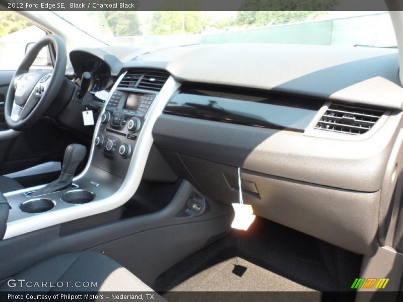 Black / Charcoal Black 2012 Ford Edge SE