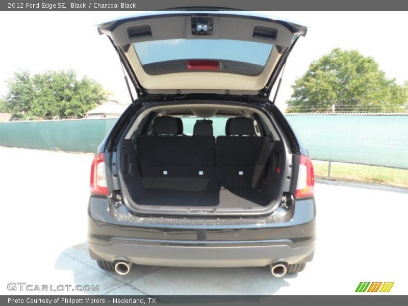 Black / Charcoal Black 2012 Ford Edge SE