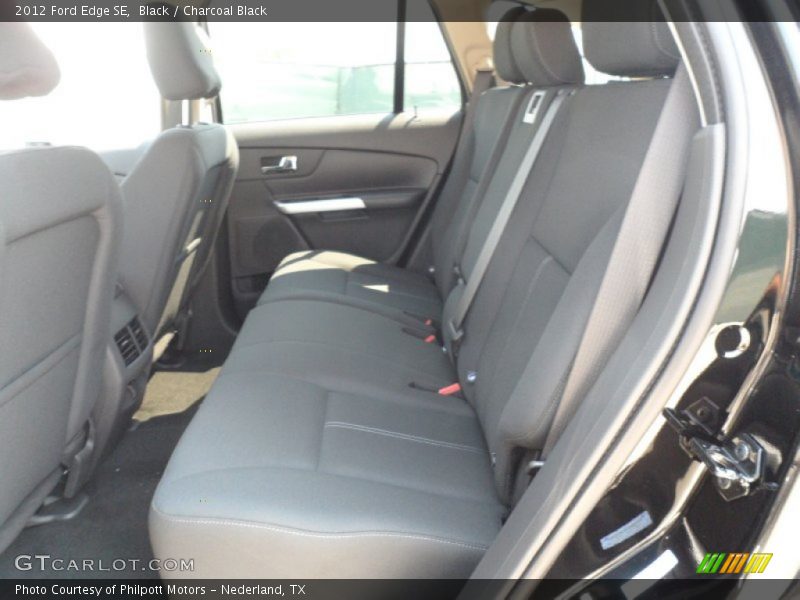 Black / Charcoal Black 2012 Ford Edge SE