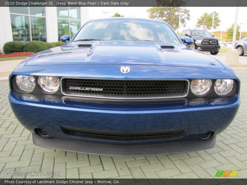 Deep Water Blue Pearl / Dark Slate Gray 2010 Dodge Challenger SE