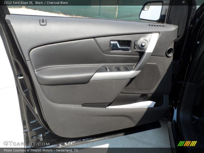 Black / Charcoal Black 2012 Ford Edge SE