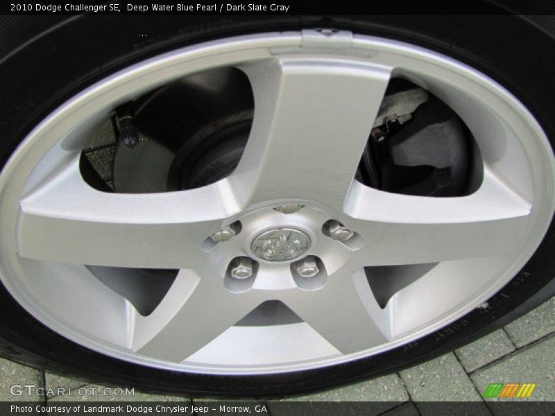 Deep Water Blue Pearl / Dark Slate Gray 2010 Dodge Challenger SE