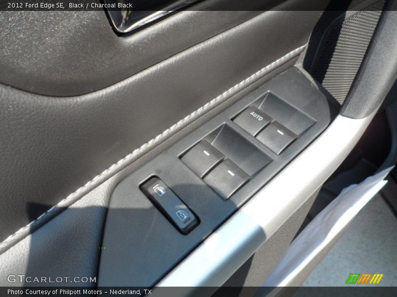 Black / Charcoal Black 2012 Ford Edge SE