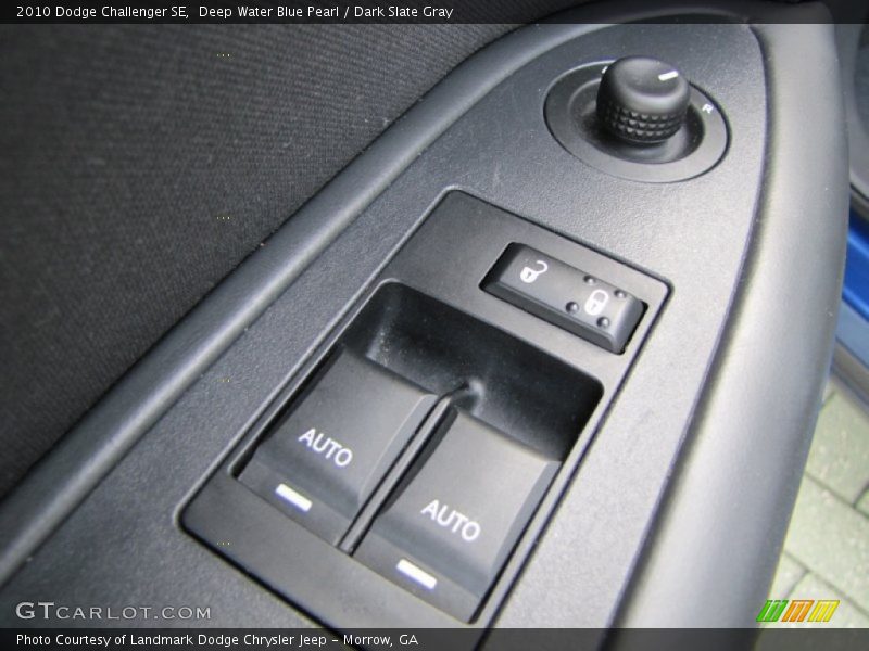 Deep Water Blue Pearl / Dark Slate Gray 2010 Dodge Challenger SE