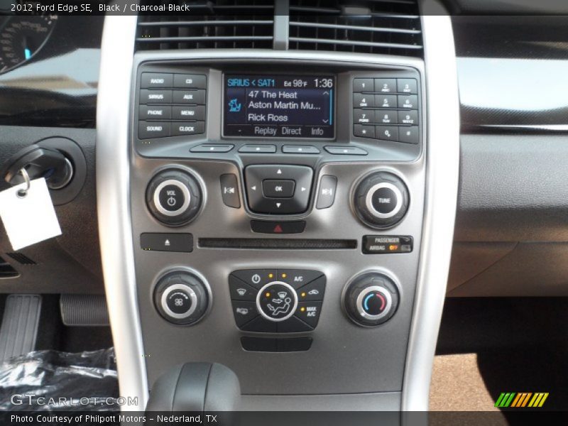 Controls of 2012 Edge SE