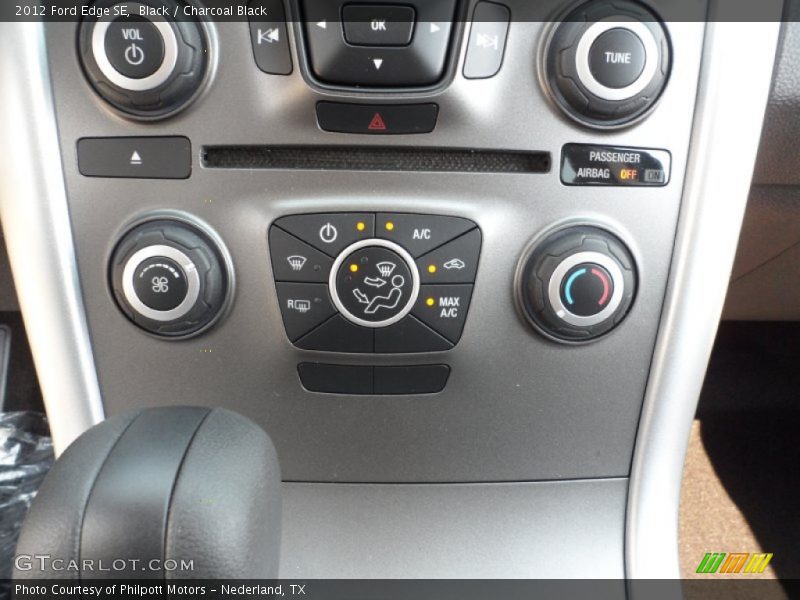 Controls of 2012 Edge SE