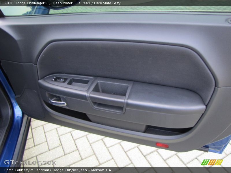Deep Water Blue Pearl / Dark Slate Gray 2010 Dodge Challenger SE