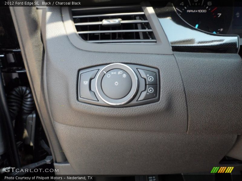 Controls of 2012 Edge SE