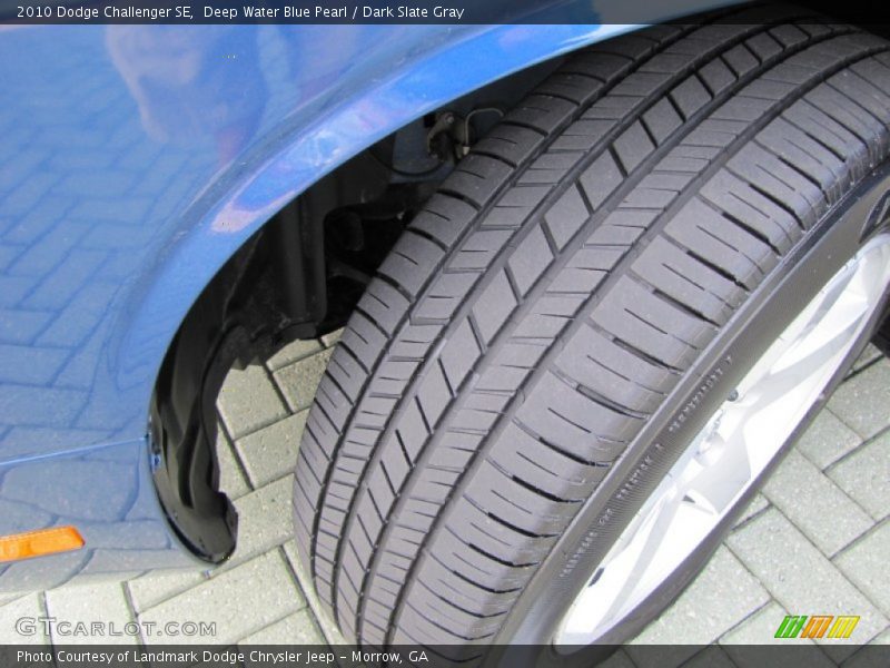 Deep Water Blue Pearl / Dark Slate Gray 2010 Dodge Challenger SE