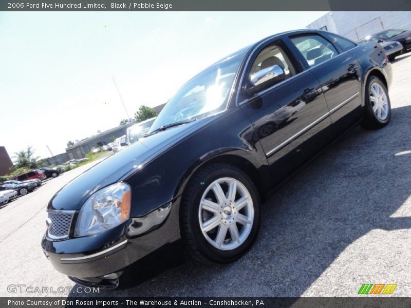 Black / Pebble Beige 2006 Ford Five Hundred Limited