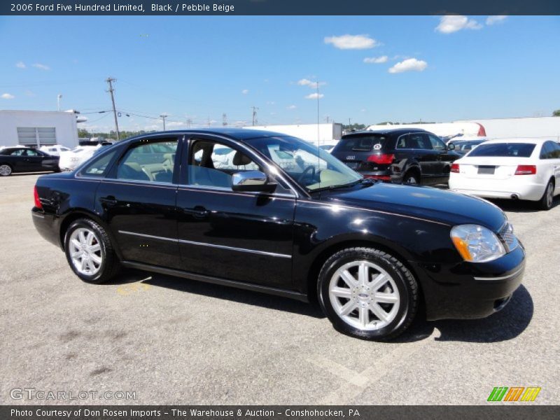 Black / Pebble Beige 2006 Ford Five Hundred Limited