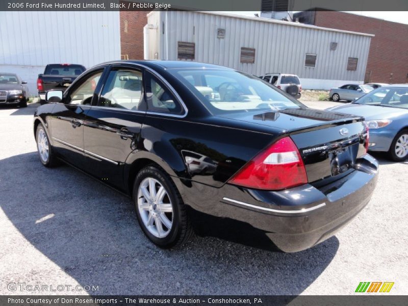 Black / Pebble Beige 2006 Ford Five Hundred Limited