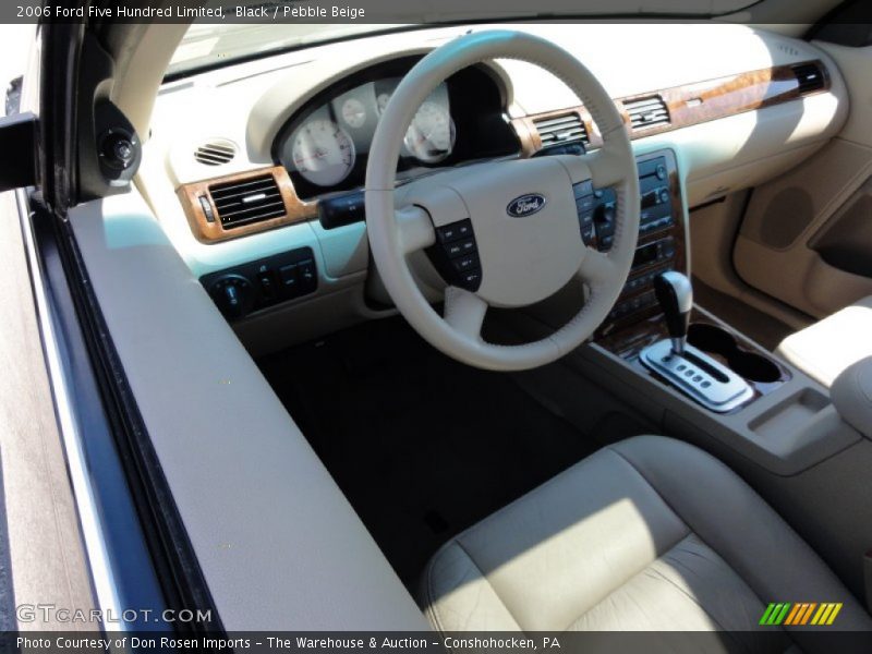 Black / Pebble Beige 2006 Ford Five Hundred Limited
