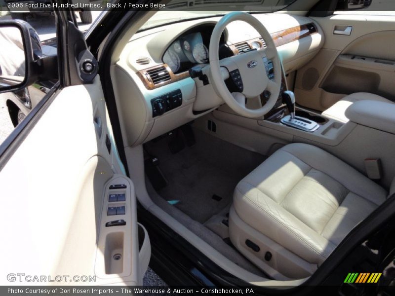 Black / Pebble Beige 2006 Ford Five Hundred Limited