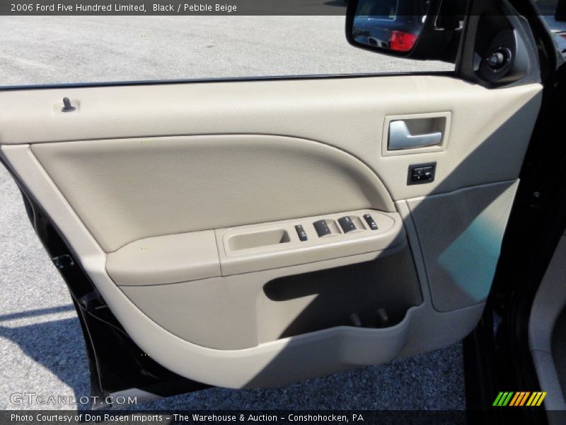 Black / Pebble Beige 2006 Ford Five Hundred Limited