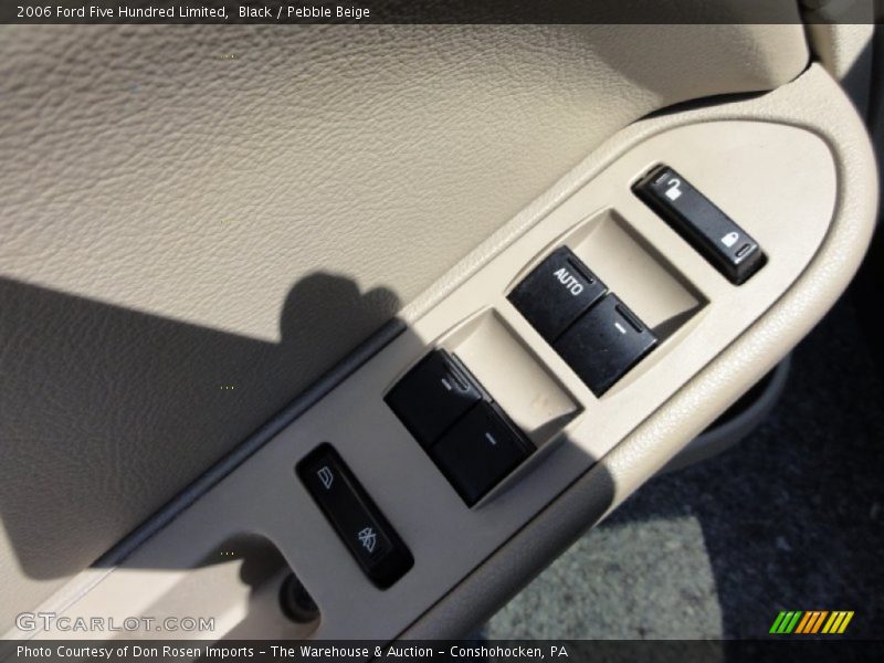 Black / Pebble Beige 2006 Ford Five Hundred Limited