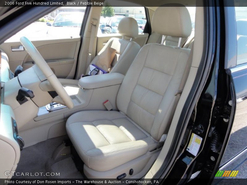  2006 Five Hundred Limited Pebble Beige Interior