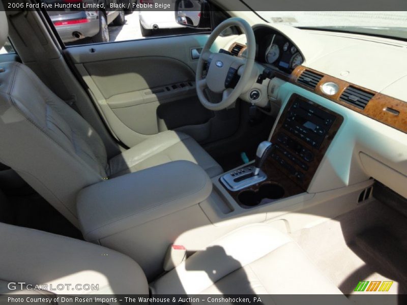 Black / Pebble Beige 2006 Ford Five Hundred Limited
