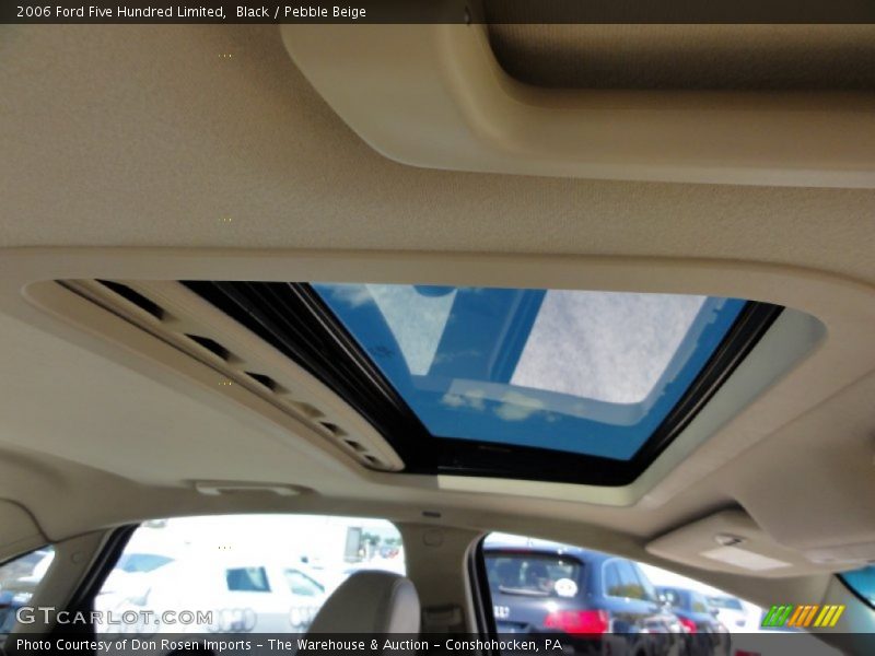 Black / Pebble Beige 2006 Ford Five Hundred Limited