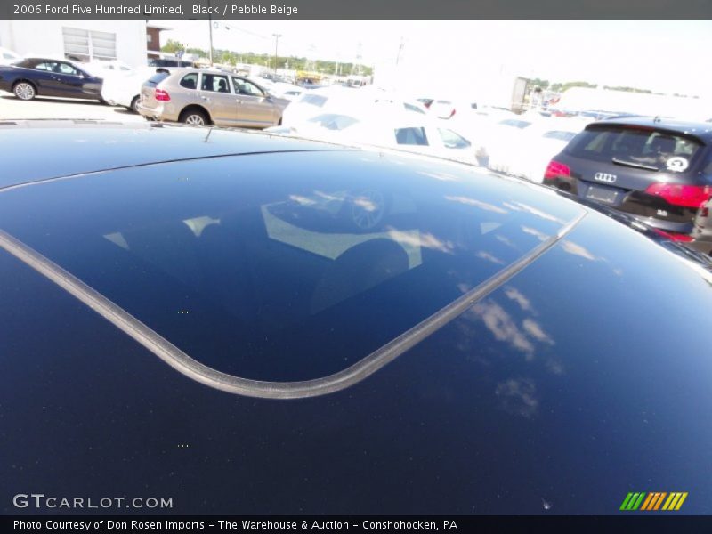 Black / Pebble Beige 2006 Ford Five Hundred Limited