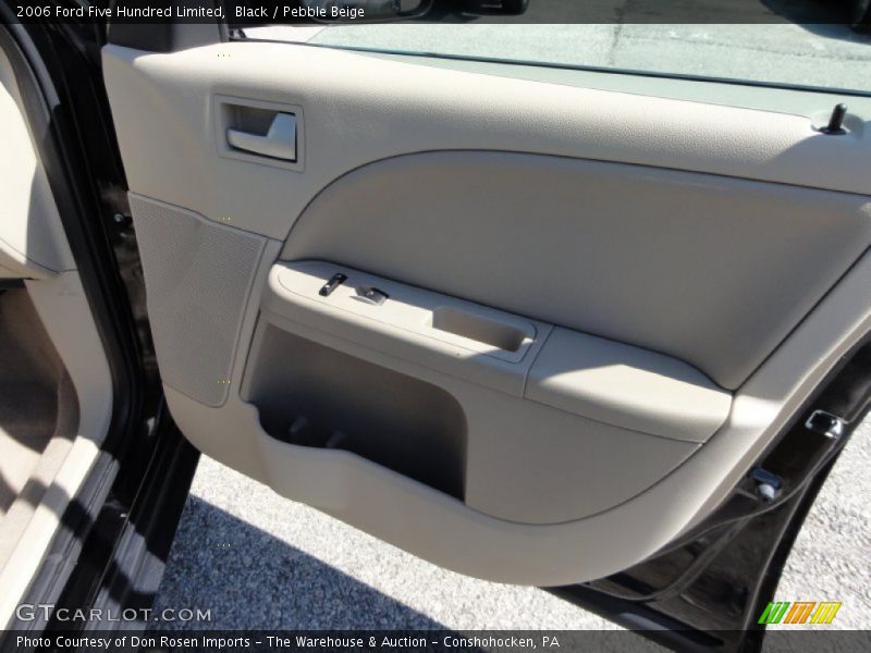 Black / Pebble Beige 2006 Ford Five Hundred Limited