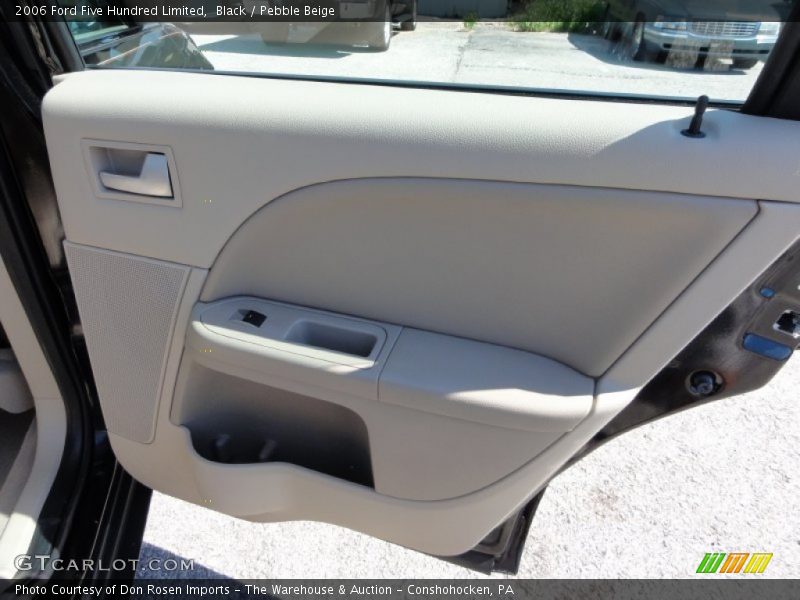 Black / Pebble Beige 2006 Ford Five Hundred Limited