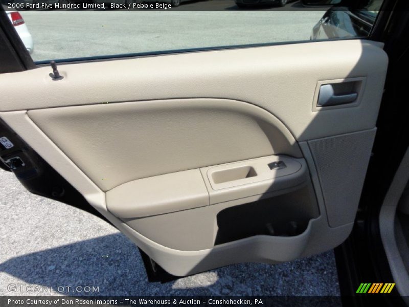 Black / Pebble Beige 2006 Ford Five Hundred Limited