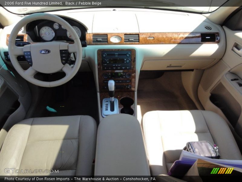 Black / Pebble Beige 2006 Ford Five Hundred Limited